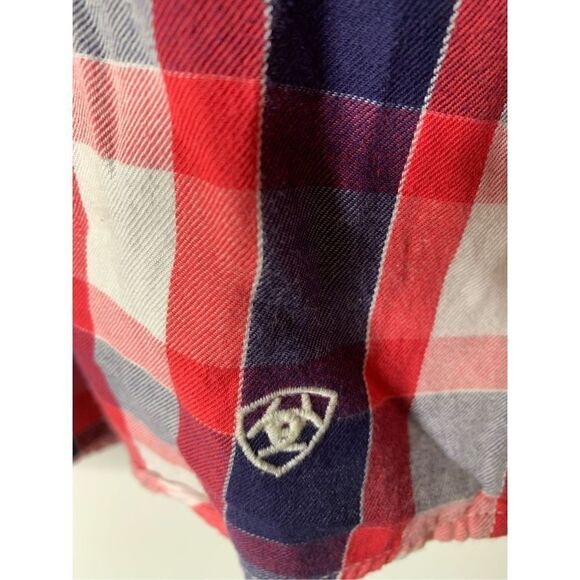 Ariat Button down shirt western Pearl snap women’s size large - Picture 5 of 9